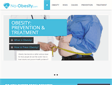 Tablet Screenshot of no-obesity.com